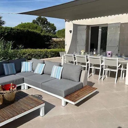 Villa Mas Du Golfe - Climatisee Avec Piscine Privee Pour 10 Personnes